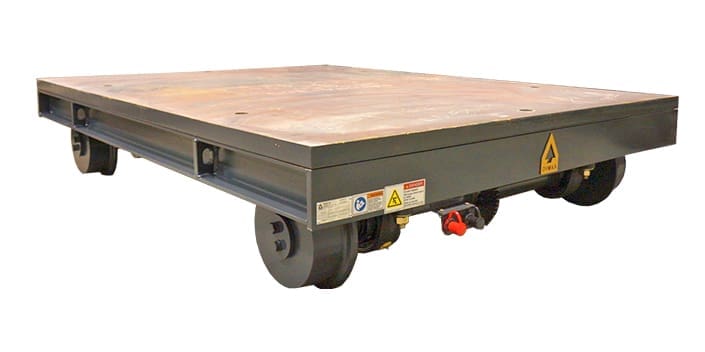 Custom Rail Cart - Electric Drive Cart