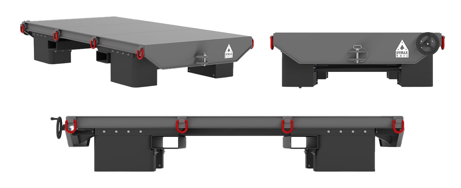 Industrial Blast Booth Rail Cart Feature