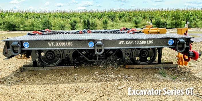 Machinery Cart for 6T Excavator